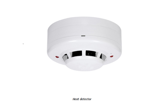 A diferença entre um detector de calor e um detector de fumaça