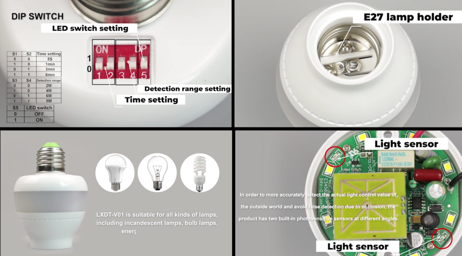 Suporte inteligente para lâmpada de indução de micro-ondas e design inovador lideram o futuro da iluminação
