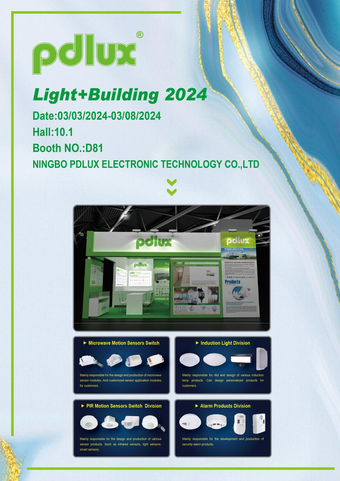 PDLUX apresenta vitrines na Light + Architecture 2024