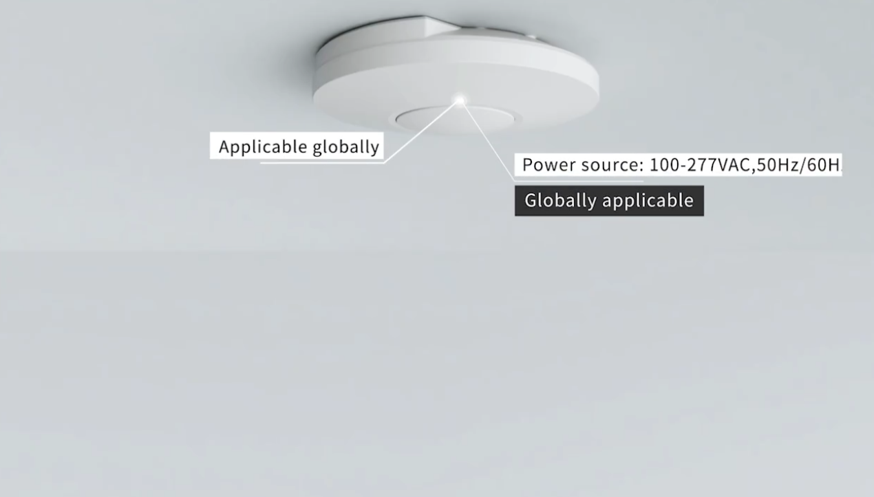 Sensor de microondas de alto desempenho e de alta performance para automação inteligente --- PD-MV212-Z