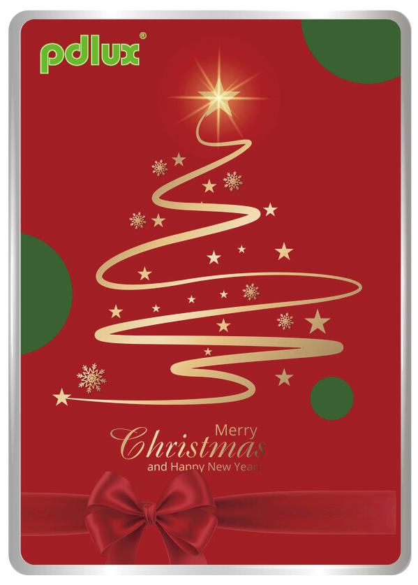 PDLUX deseja a você Feliz Natal e Feliz Ano Novo!