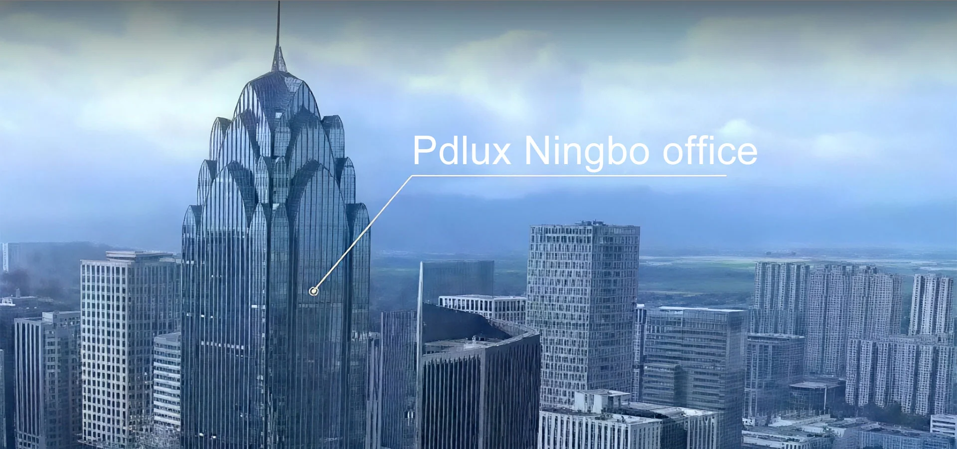 Escritório Pdlux em Ningbo