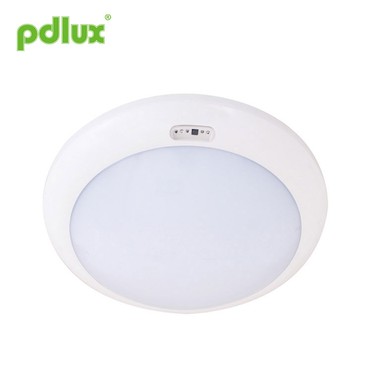 Lâmpada de teto LED com sensor de movimento de microondas de 360 ​​graus