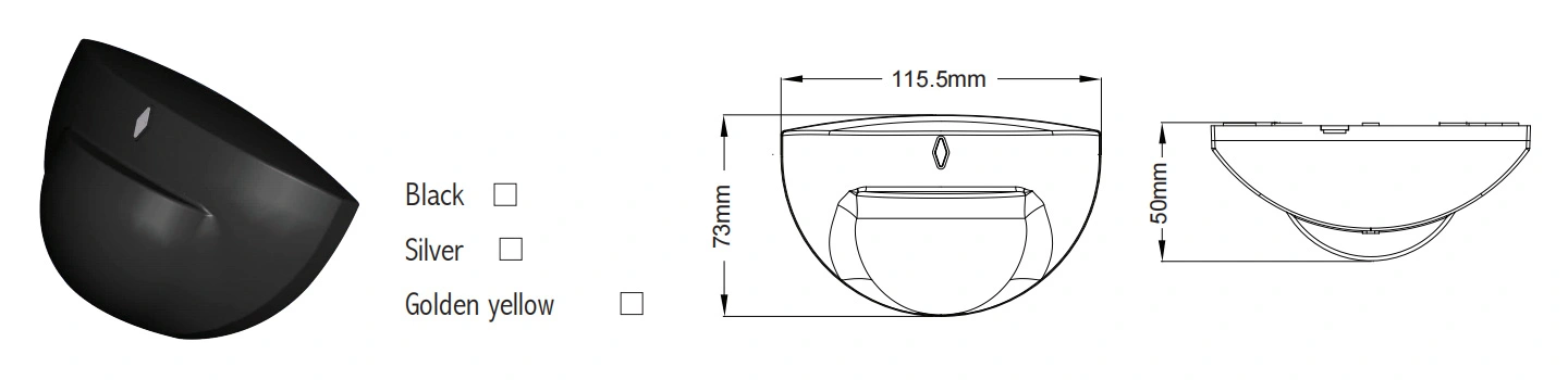 Automatic door microwave sensor