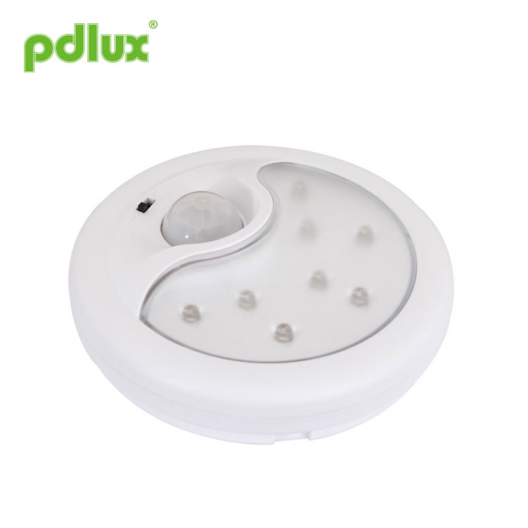 Luz noturna com sensor infravermelho de bateria LED