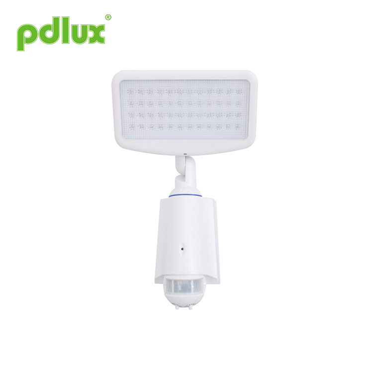Aplique LED de parede externa com energia solar
