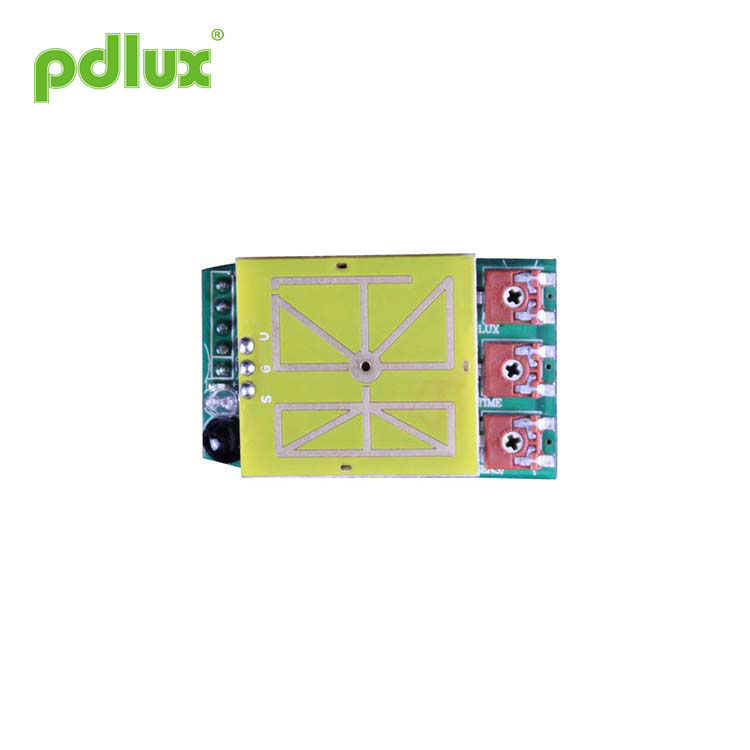 PDLUX PD-S16-V1 Módulo do sensor de micro-ondas Sensor de micro-ondas de 5,8 GHz + MCU + receptor de IV