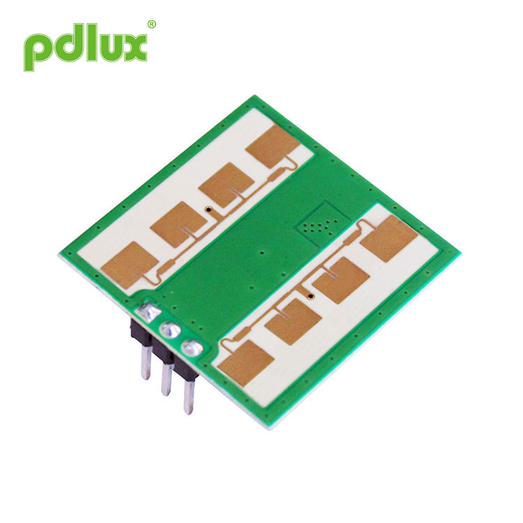 PDLUX PD-V12 Smart Home 24.125 GHz Módulo de sensor de radar de micro-ondas Módulo de sensor de Doppler